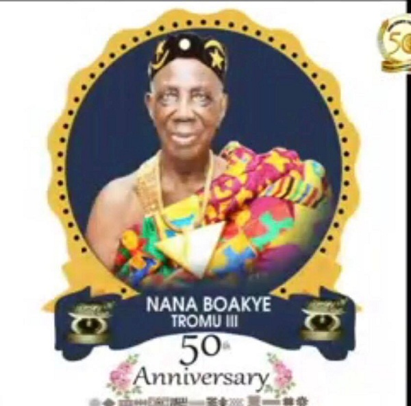 TV Advert: 50th Anniversary celebration of the enstoolment of Nana Boakye Tromo III as paramount Chief of Duayaw-Nkwanta